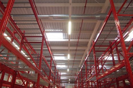 Pintura de Nave industrial contra el fuego