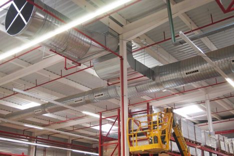 Pinturas ignifugas e intumescentes en naves industriales de Mallorca