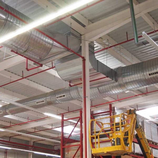 Pinturas ignifugas e intumescentes en naves industriales de Mallorca