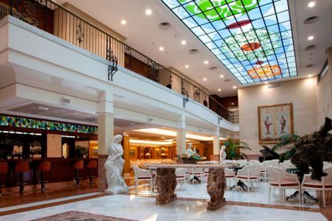 Decoración de interiores Hotel Continental Mallorca Salón