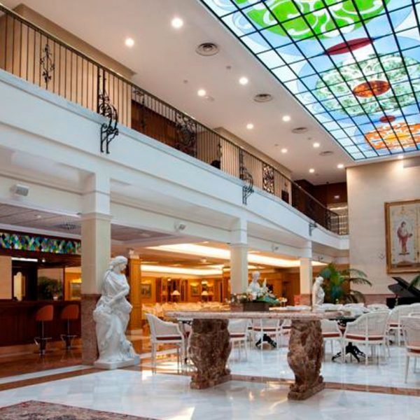 Decoración de interiores Hotel Continental Mallorca Salón